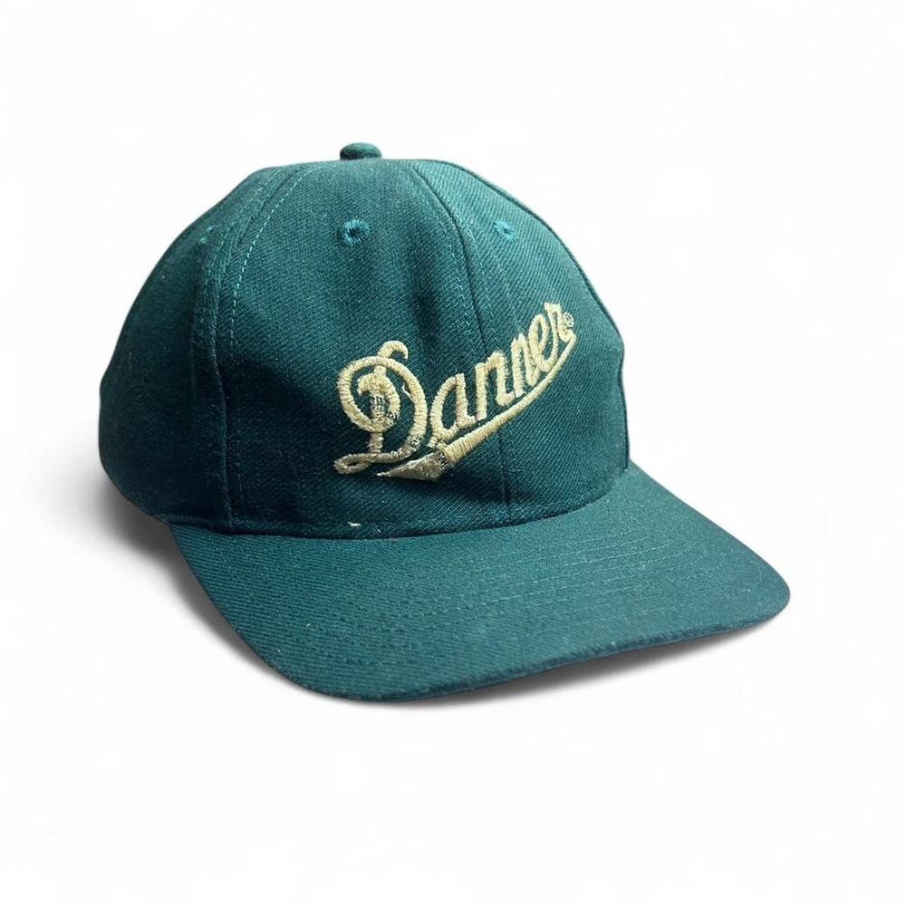 Danner Boots 70s Vintage Hiking Outdoor Workwear Green SnapBack Cap Hat